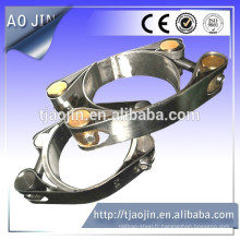 Bracelets à tuyau haute pression à double boulon galvanisé